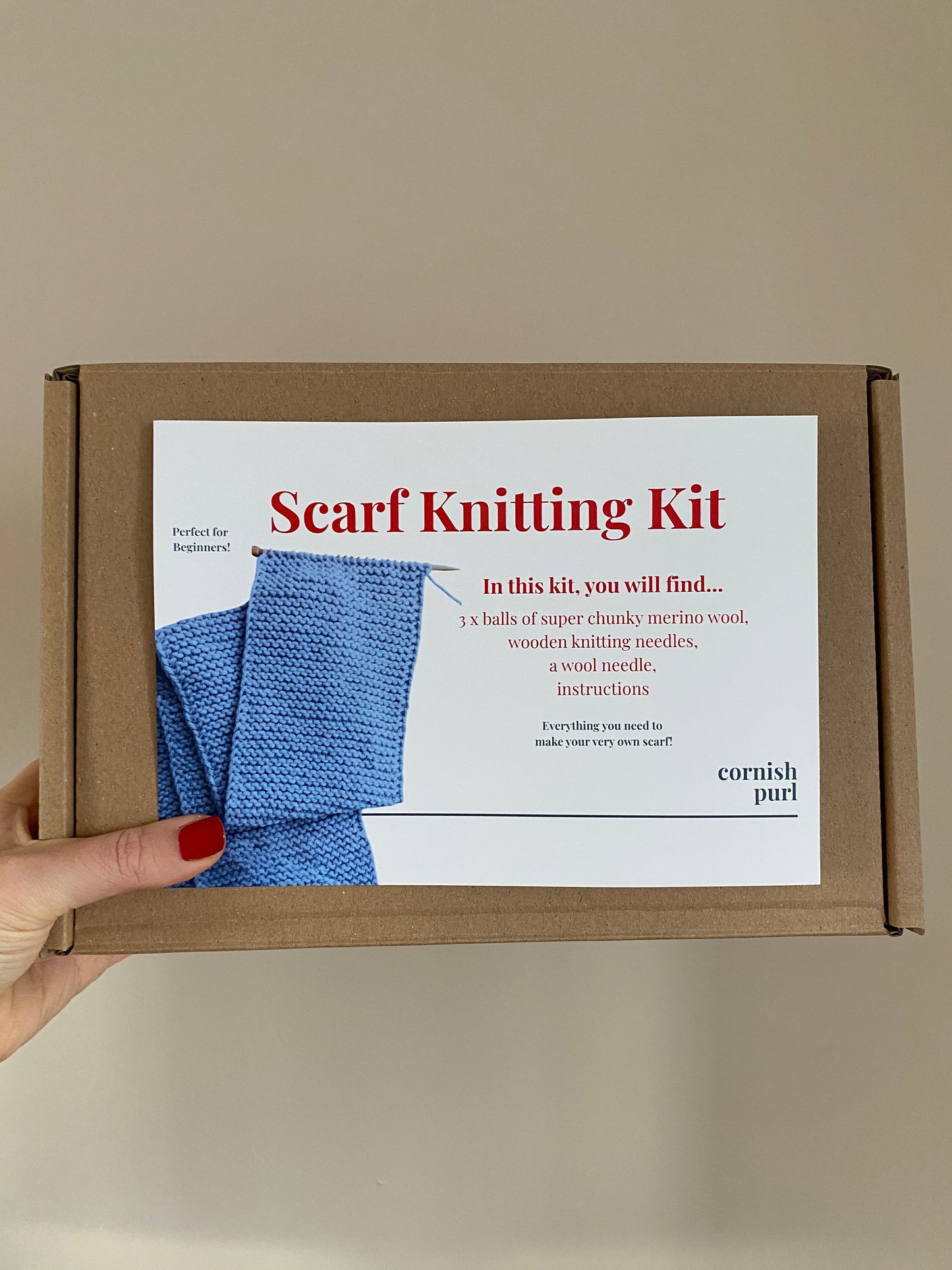 Scarf Knitting Kit