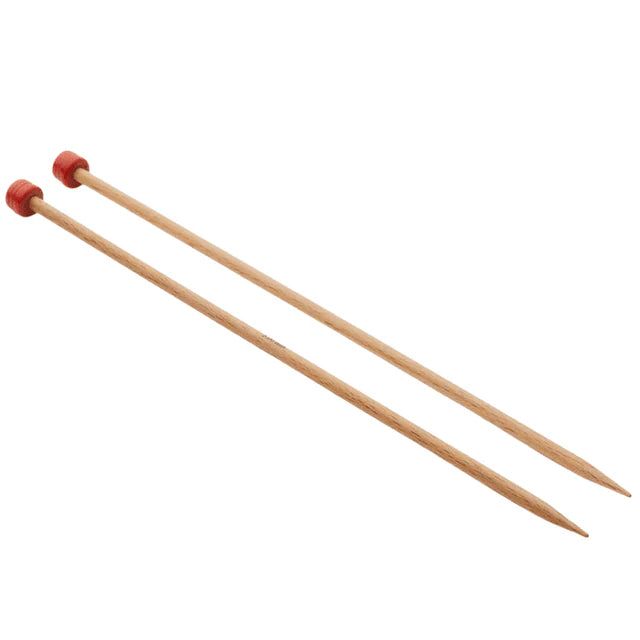 KnitPro Basix Birch Single Point Knitting Needles