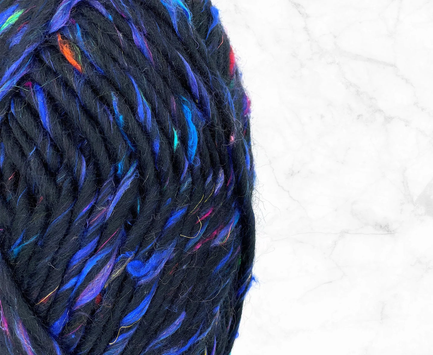 Recycled Sari Silk & Merino Wool Chunky Yarn - 100g