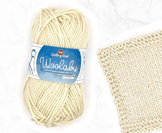 20% Bamboo & 80% Merino DK Superwash Wool - 50g